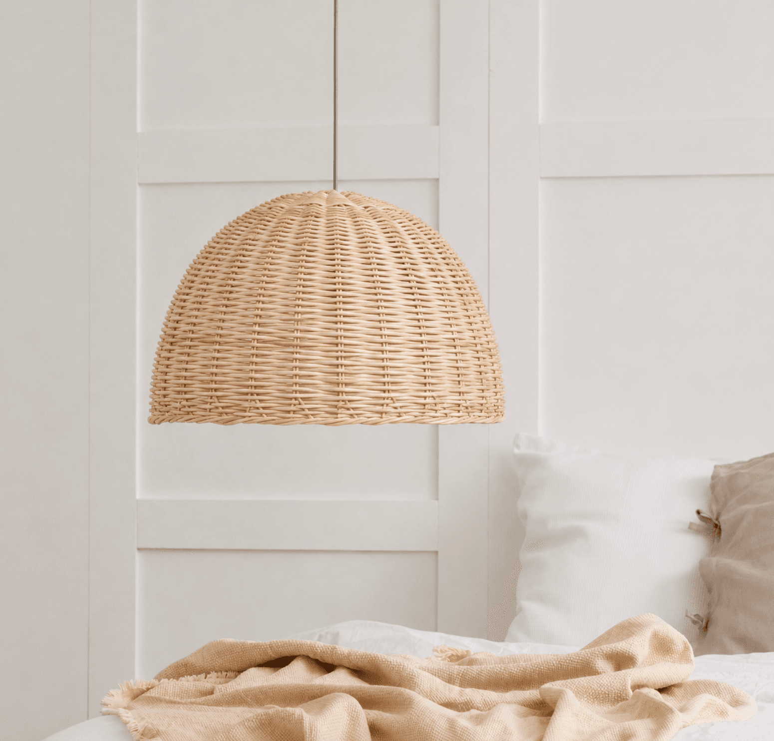 Woven Ceiling Lamp GUNDEGA - Im Raum ansehen