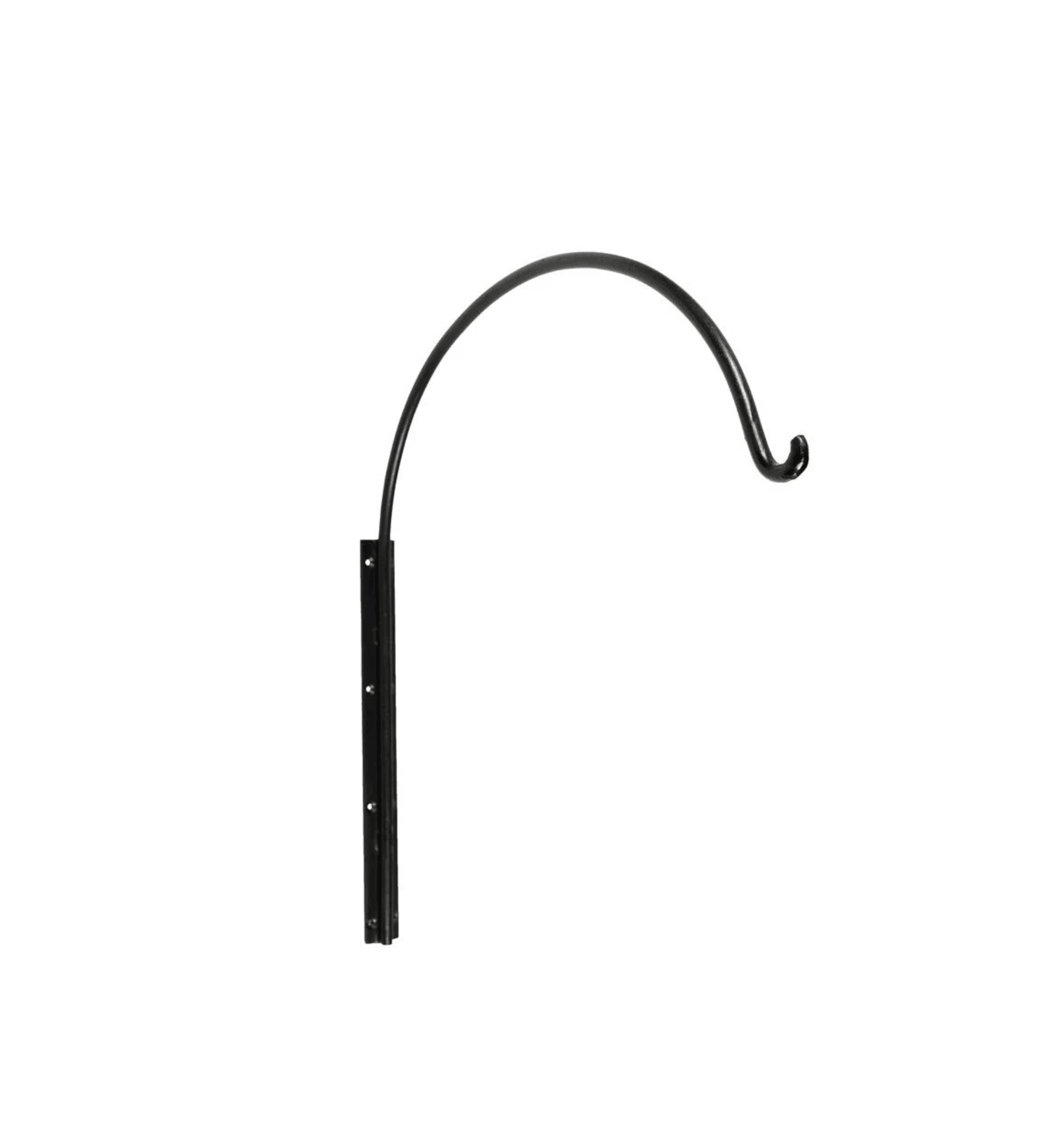 Black wall lamp bracket for PītasLampas collection.