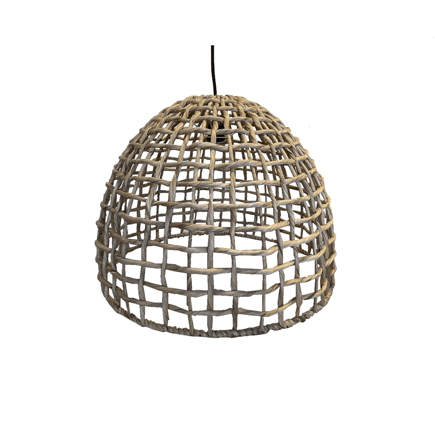 Water Hyacinth Lamp + Solar Panel - Image 1