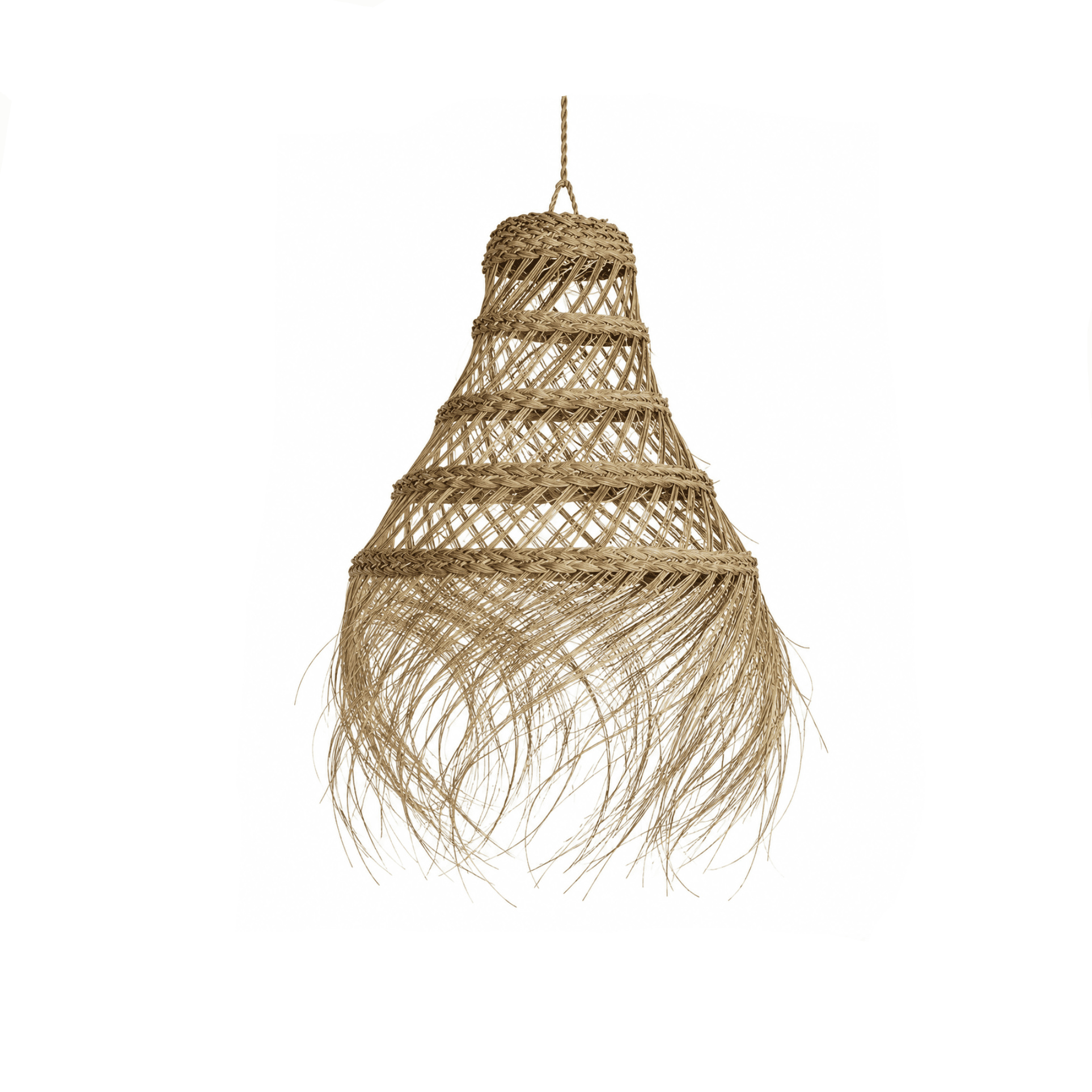 Mediterranean Boho Esparto Lampshade OĀZE - Image 1