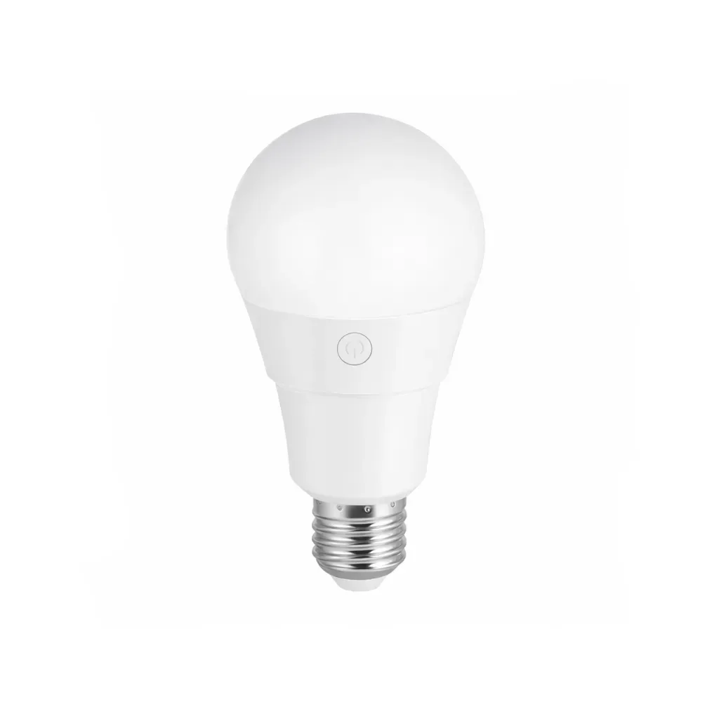Valge LED-pirn sisse/välja nupuga, PītasLampase valgustitele.