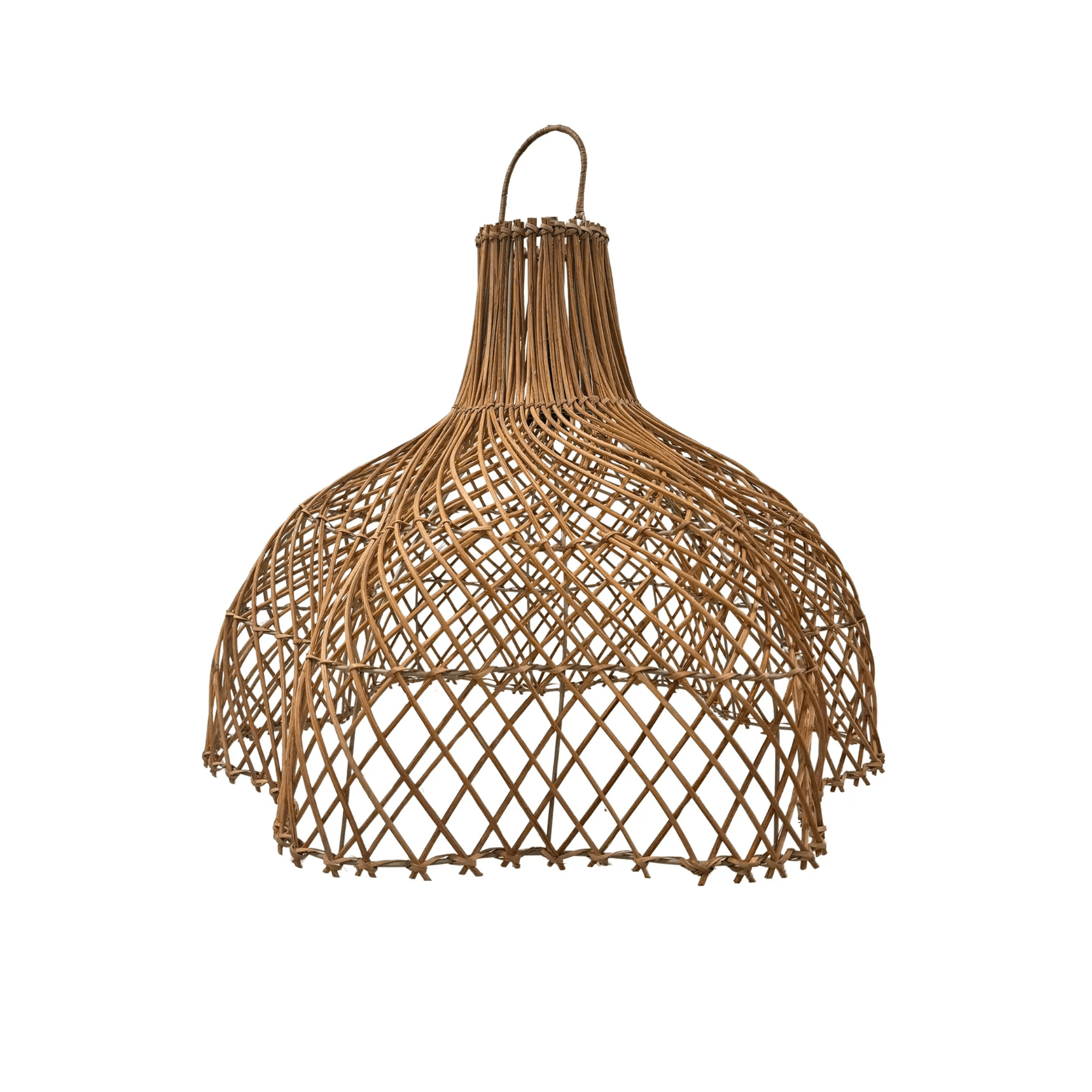 Rattan Lamp PEONIJA - Image 1
