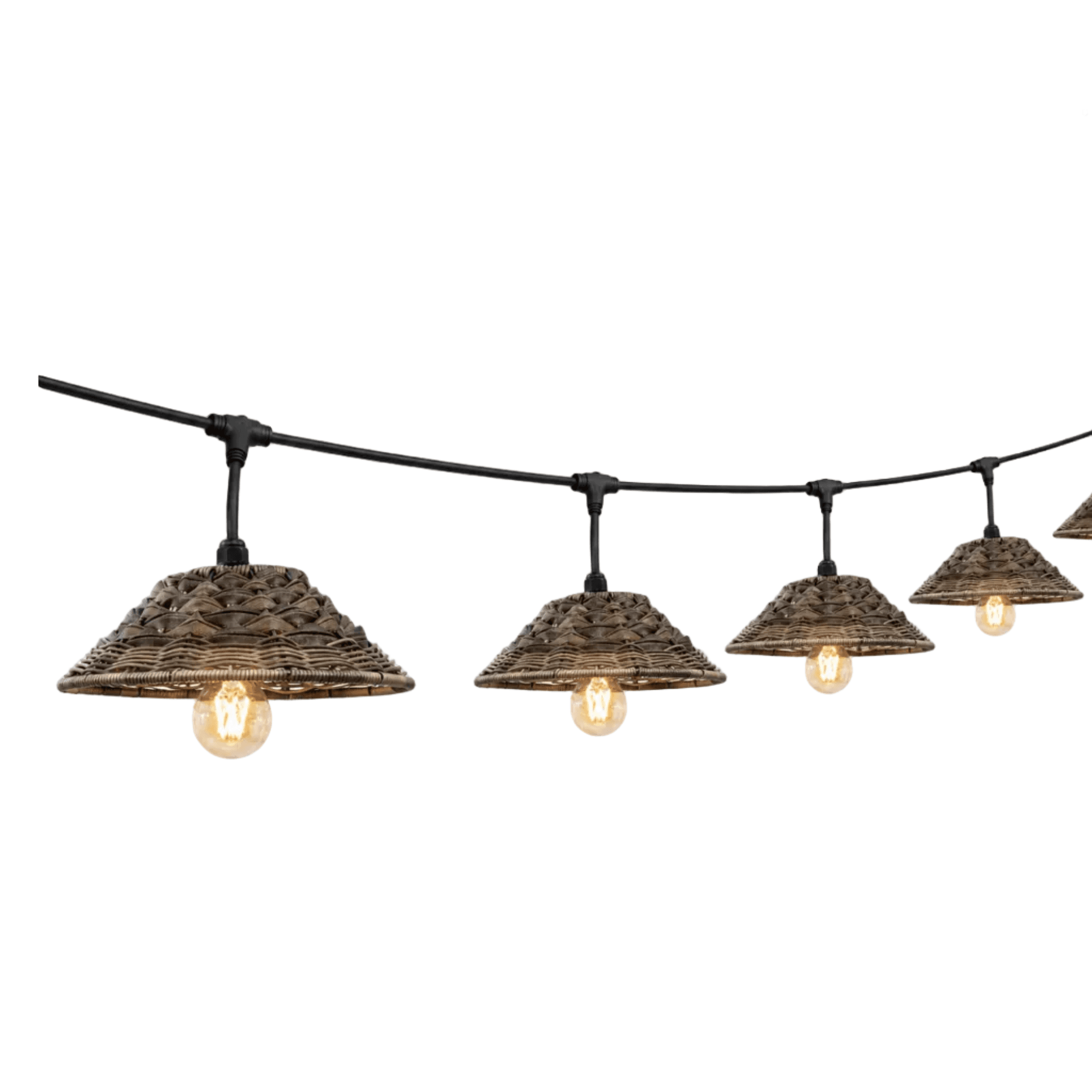 Taupe Garden Light String 6.5 m - Image 1