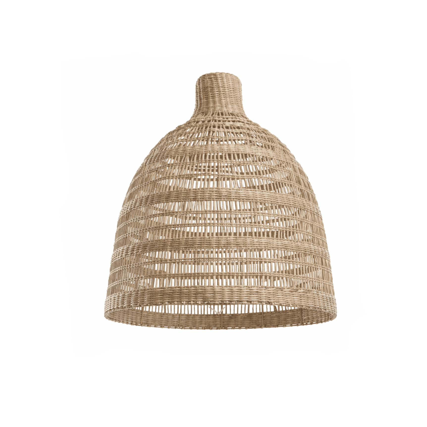 Woven Lamp with Solar Panel - Image 1