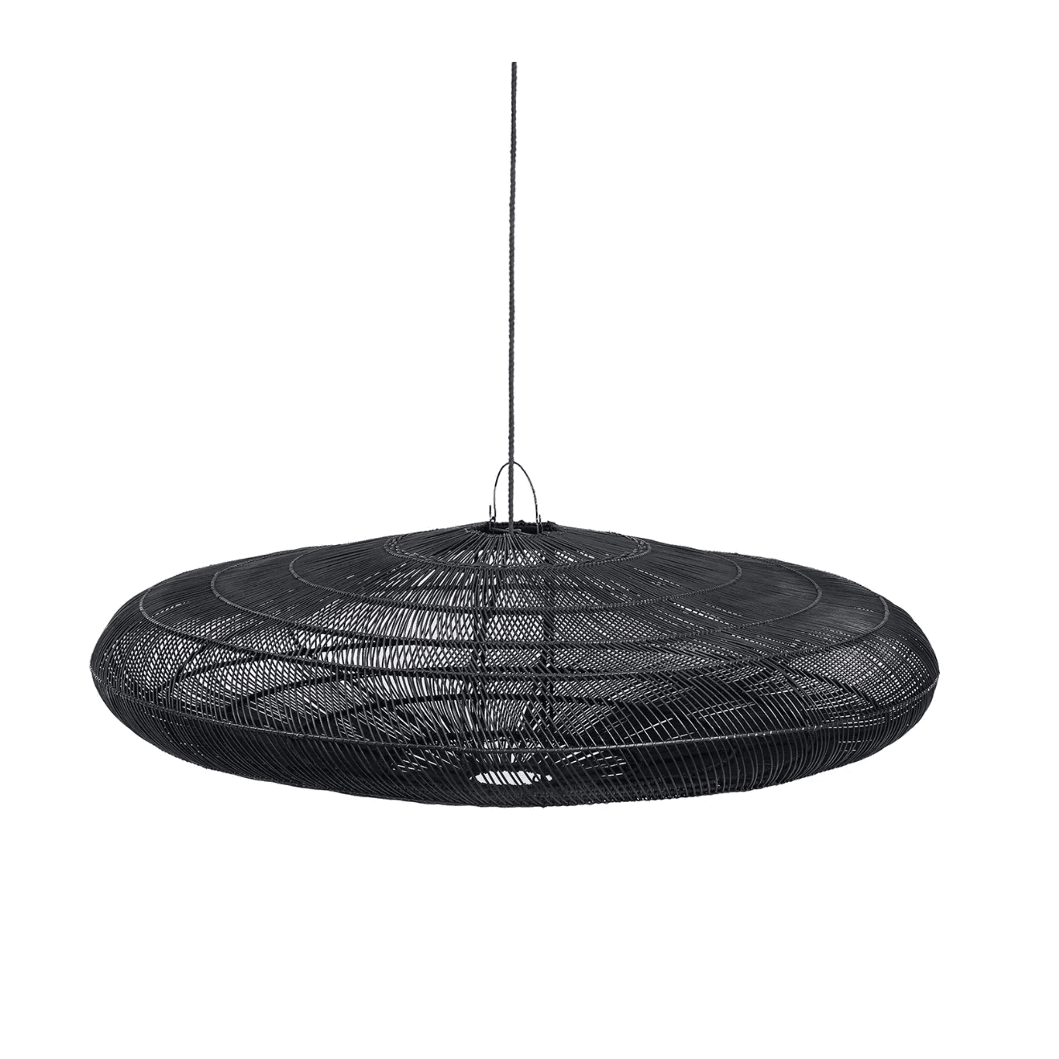 Black Ceiling Lamp BANGA Ø150 cm - Image 1